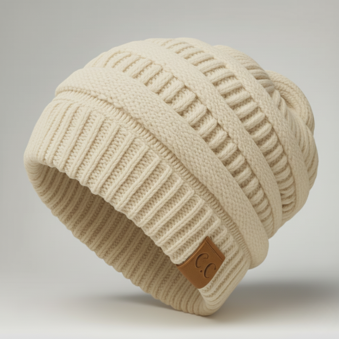 PonyBeanie - Winter PonyTail Knit Beanie