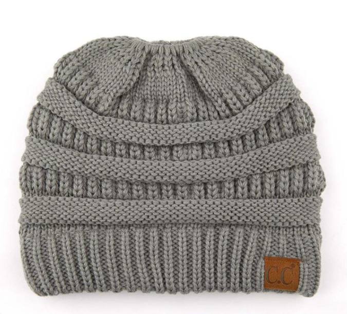 PonyBeanie - Winter PonyTail Knit Beanie