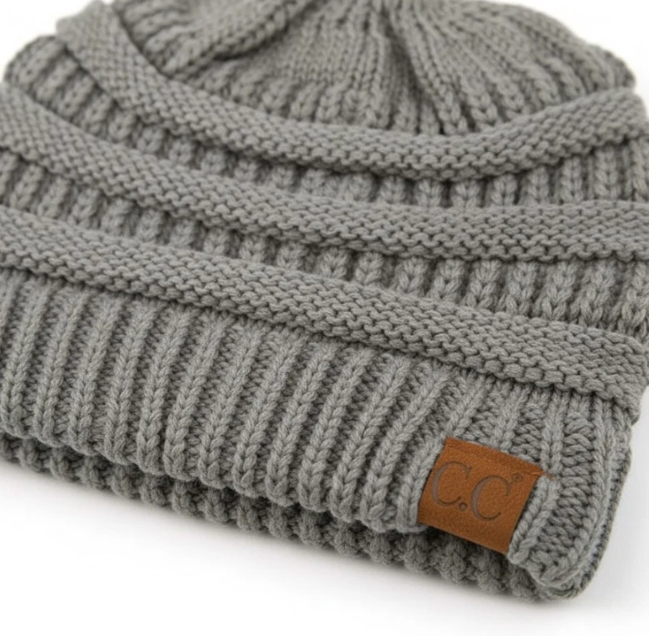 PonyBeanie - Winter PonyTail Knit Beanie