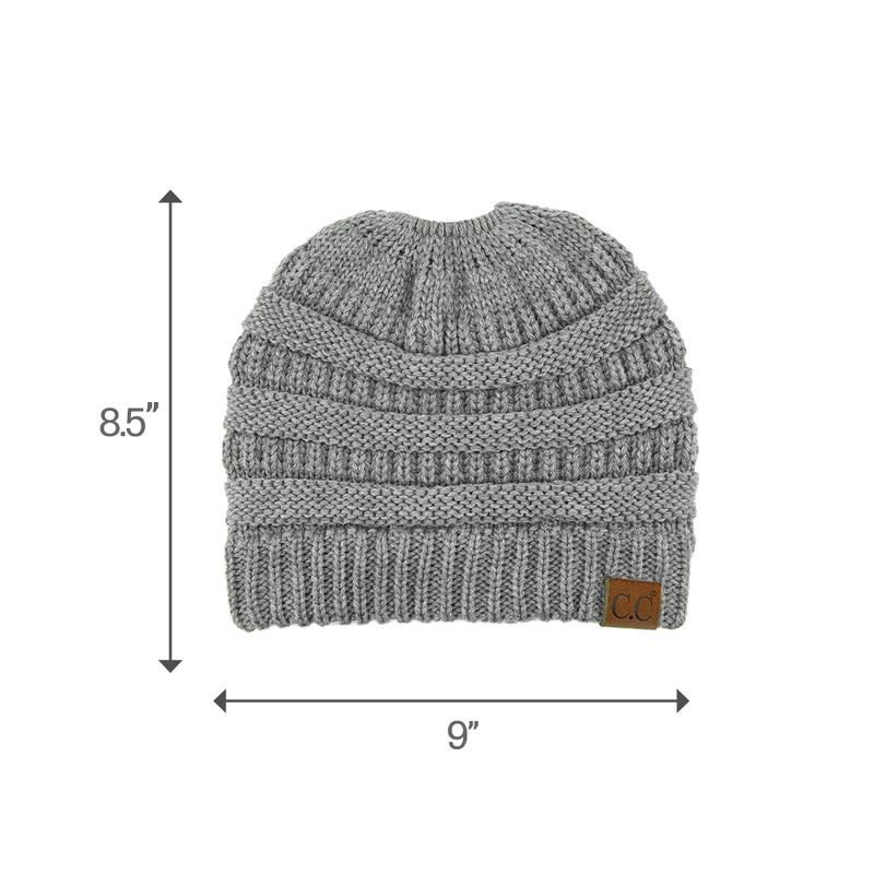 PonyBeanie - Winter PonyTail Knit Beanie